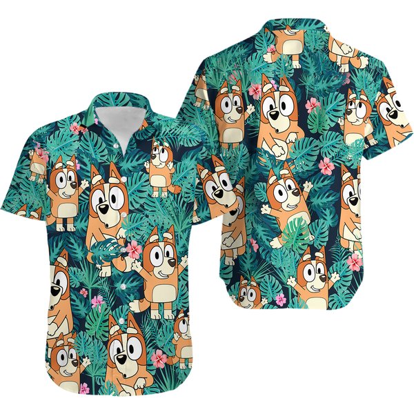 Blueydad Family Summer Hawaiian Shirt-image