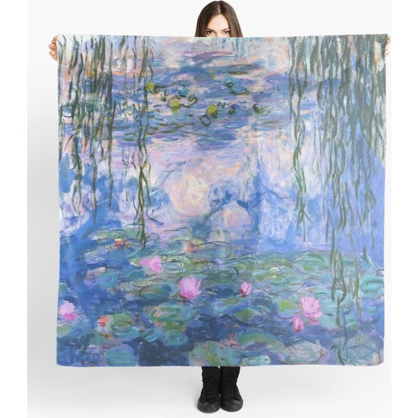 Water Lilies Monet | Scarf-image