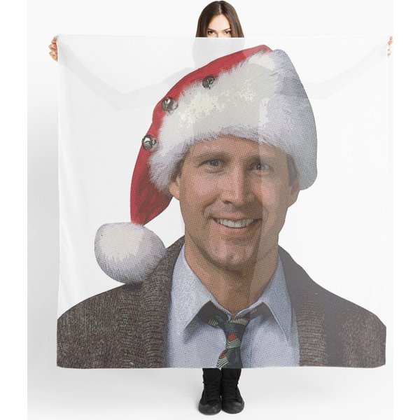 Clark Griswold National Lampoon&Apos;S 1989 Christmas Vacation Movie Santa Hat | Scarf-image