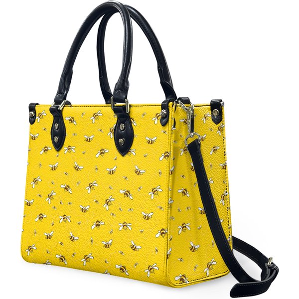 Bee Yellow Bee Leather Bag-image