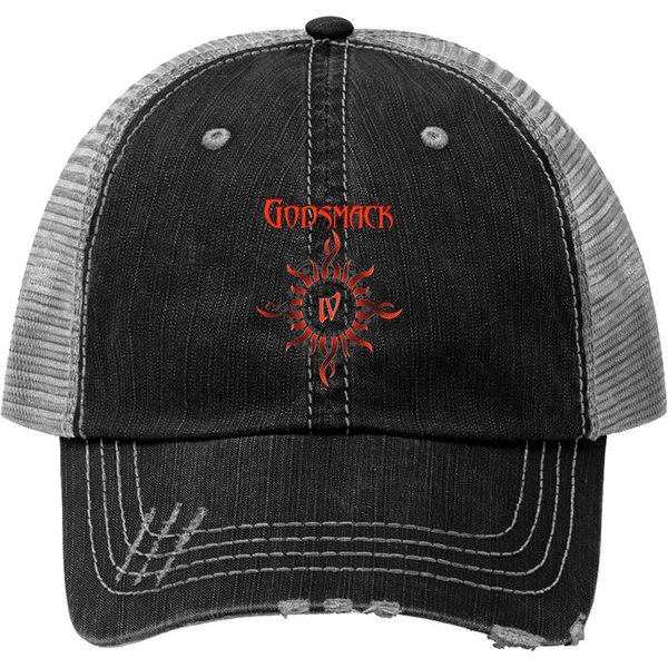 Godsmack Print Trucker Hats-image