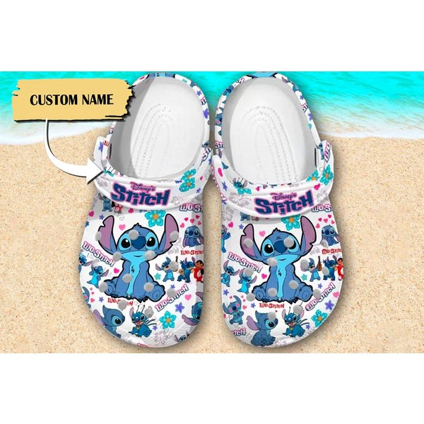 Custom Blue Dog Emotions Clog, Blue Dog Clogs-image