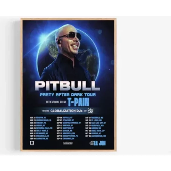 Pitbull - Party After Dark Tour 2024 Poster-image