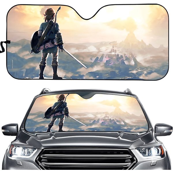 The Legend Of Zelda Car Sun Shade-image