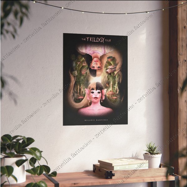 Melanie Martinez The Trilogy Tour 2024 Poster, Melanie Martinez Merch-image