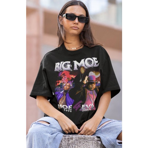 Big Moe Hiphop Tshirt, Big Moe American Rapper Shirt-image