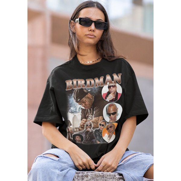 Birdman Hiphop Tshirt, Birdman American Rapper Group Shirt-image