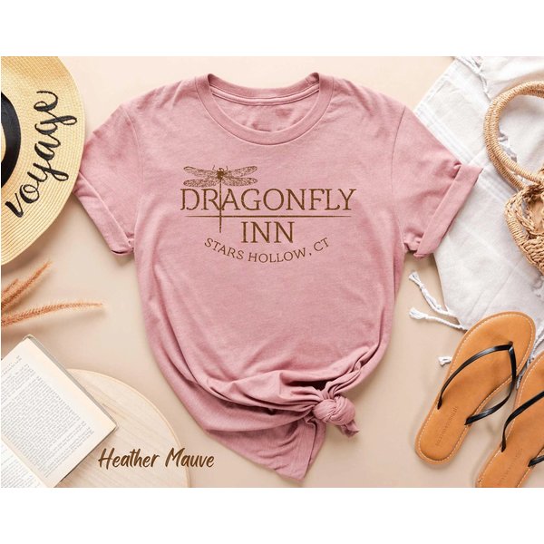 Dragonfly Inn T-Shirt Chilton School T-Shirt Stars Hollow Shirt-image