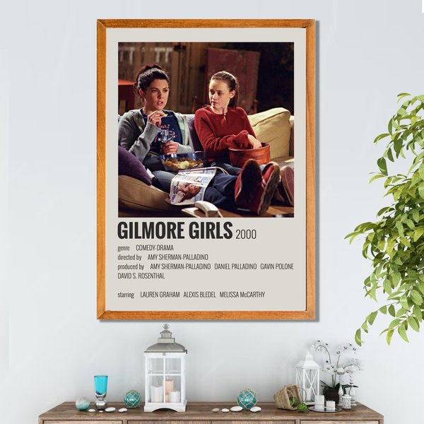 Gilmore Girls - Gilmore Girls 2000 - Vintage Poster-image