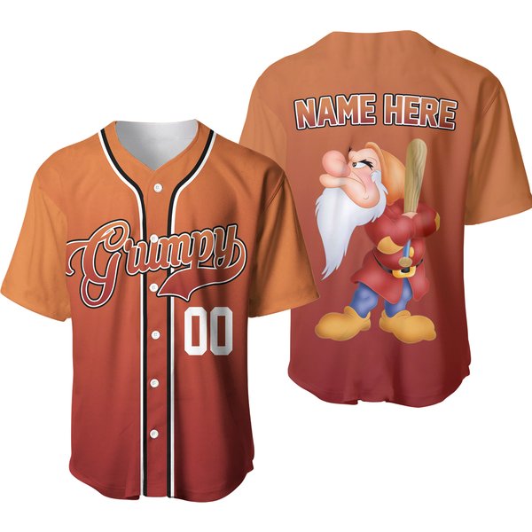 Grumpy Baseball Jersey-image