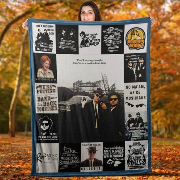Blues Brothers Fleece Blanket, Blues Brothers-image
