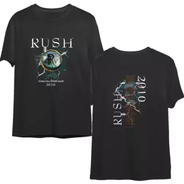 Rush Band T-Shirt From The Time Machine Tour-image