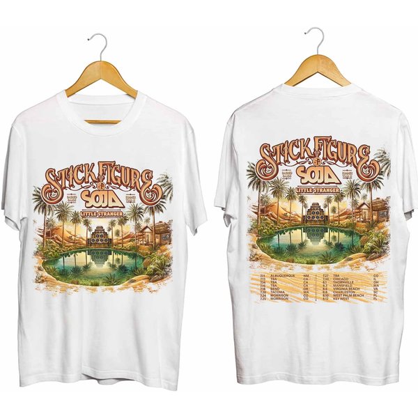 Stick Figure Sacred Sands Summer Tour 2024 Double Sided Shirt-image