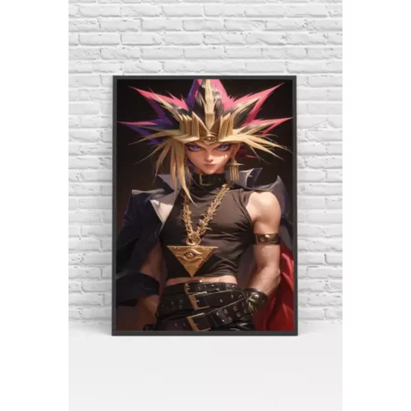Yu-Gi-Oh Yugi Mutou Anime Poster Print-image