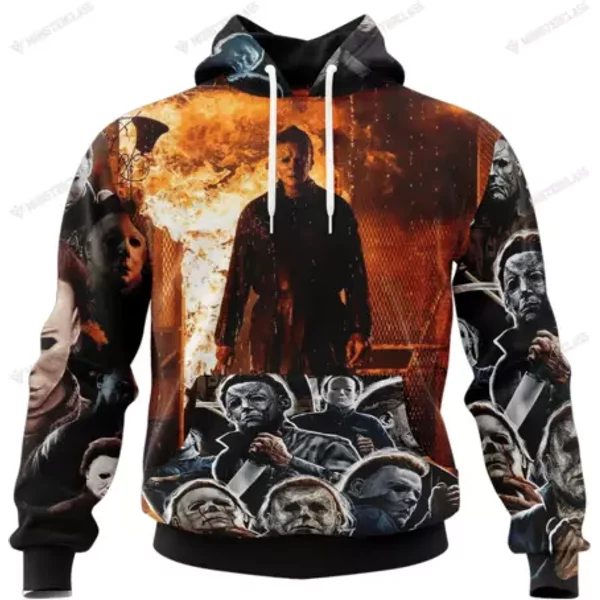 Michael Myers Halloween 3D Hoodie Christmas Gift Halloween-image