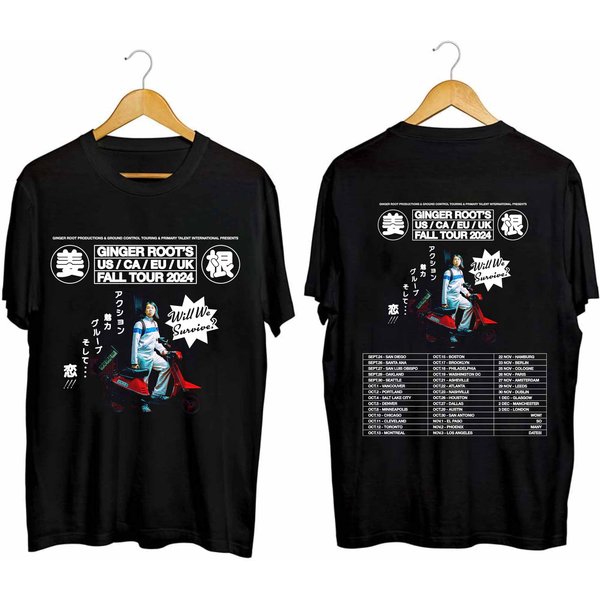 Ginger Root Fall Tour 2024 Double Sided Shirt-image
