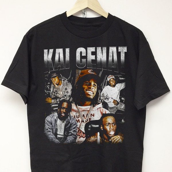 Kai Cenat T-Shirt | Vintage Rap Tee | 90S Y2K Hip Hop | Concert Tour Merch-image
