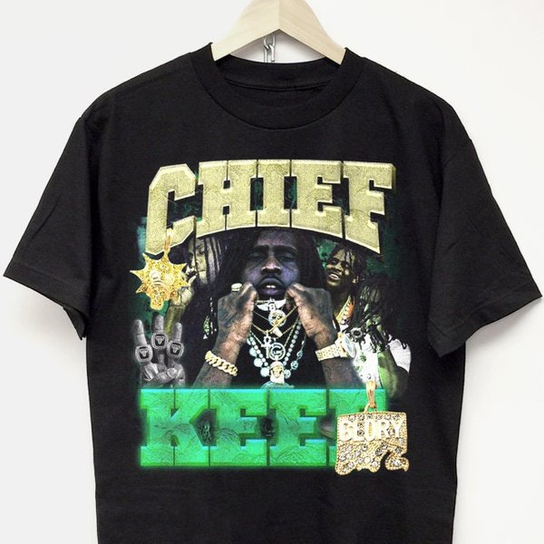 Chief Keef T-Shirt | Vintage Hip Hop Rap Tee | Concert Tour Merch-image