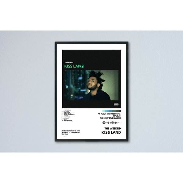 Weeknds - Kissland Album Poster / Album Cover Poster-image