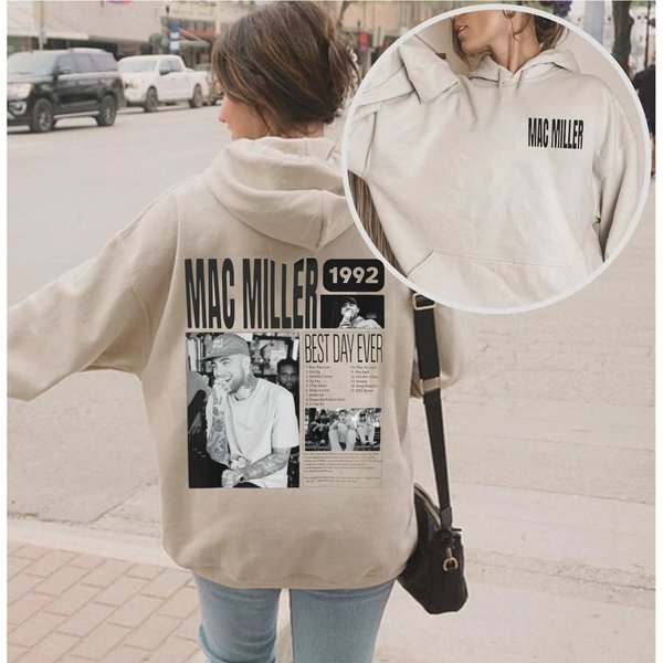 Macmiller Shirt Macmiller Best Day Ever Album Hoodie