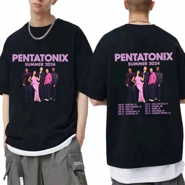 Pentatonix Summer 2024 Tour Shirt, Pentatonix Band Fan Shirt-image