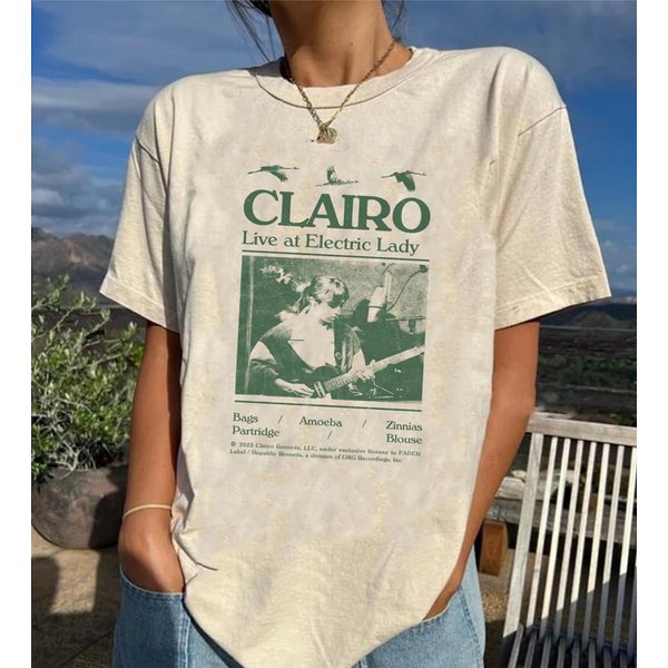Clairo Sling Album Live At Electric Lady Unisex Tee-image