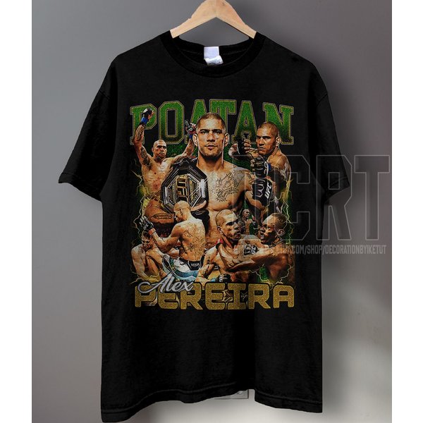 Vintage 90S Graphic Style Alex Pereira T-Shirt-image