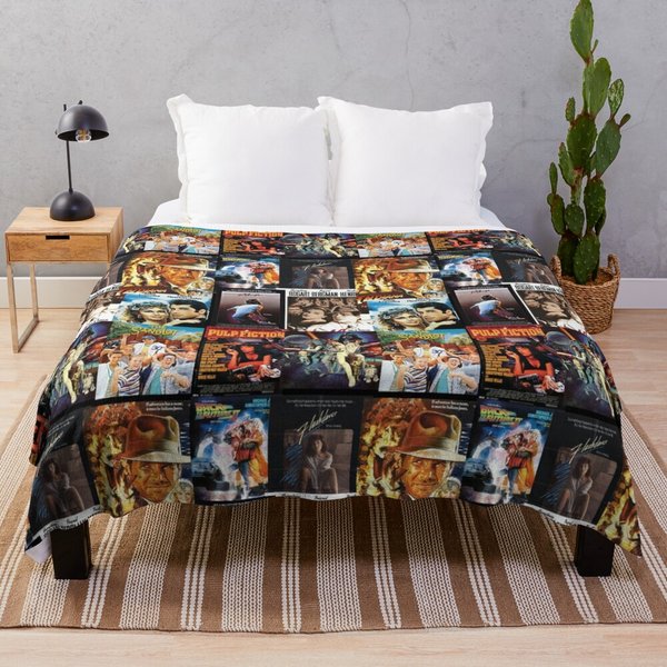 Classic Movies Throw Blanket