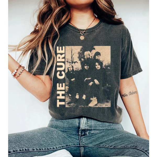 The Cure Vintage T-Shirt - Music Band Merchandise-image