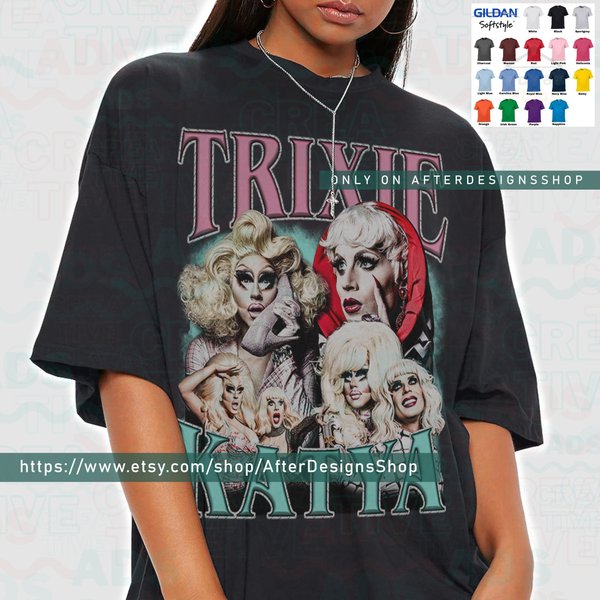 Limited Trixie Mattel Tshirt Vintage 90S Bootleg Style-image