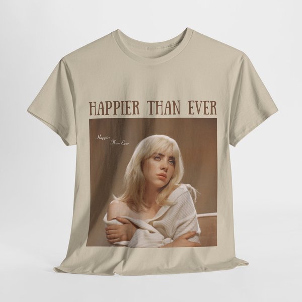 Billie Eilish Happier Than Ever T-Shirt, Billie Eilish Shirt-image