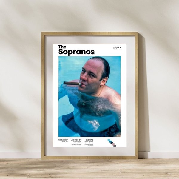 The Sopranos Poster, Modern Tv Series Poster-image