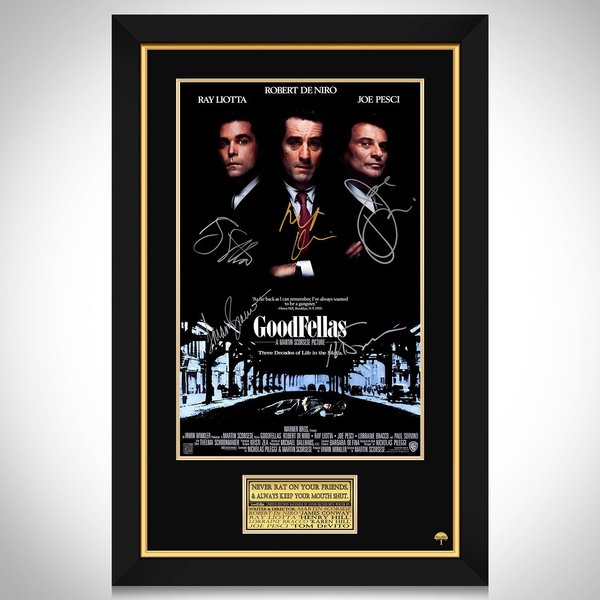Goodfellas Movie Mini Poster Limited Signature Edition-image
