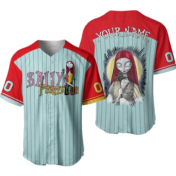 Nightmare Before Christmas Sally Baseball Jersey-image