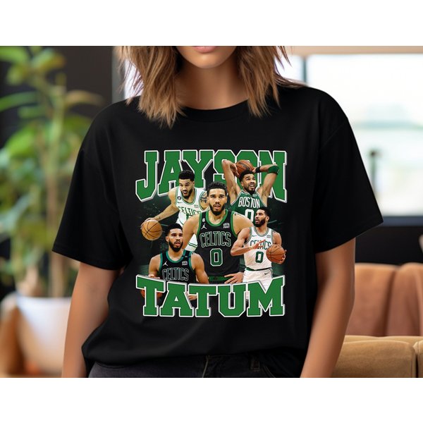 Jayson Tatum Basketball Basketball Graphic Tees-image