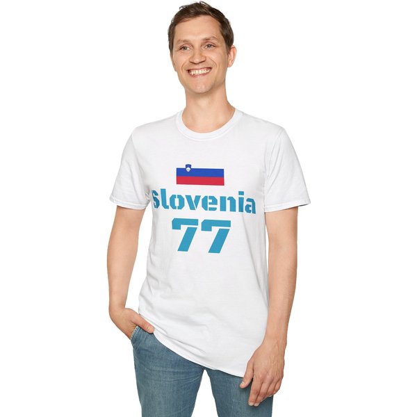 Luka Doncic 77 Slovenia T-Shirt Jersey Shirsey Olympics-image