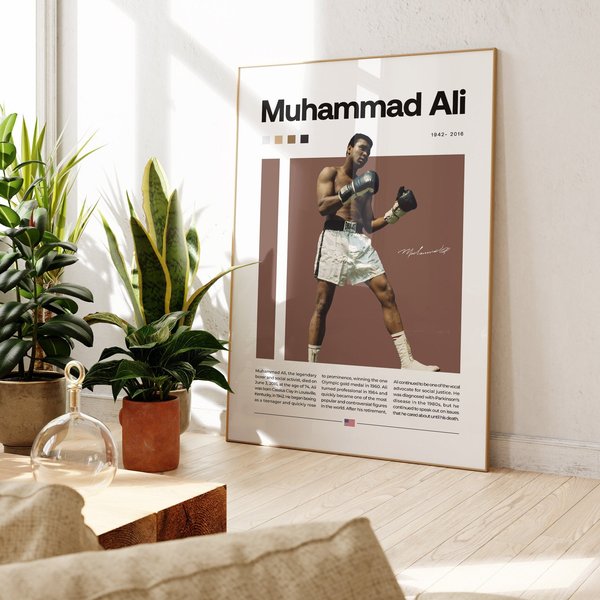 Mohammed Ali Boxing Poster-image