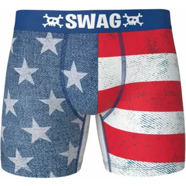 Americana Flag Design Swag Boxer Briefs