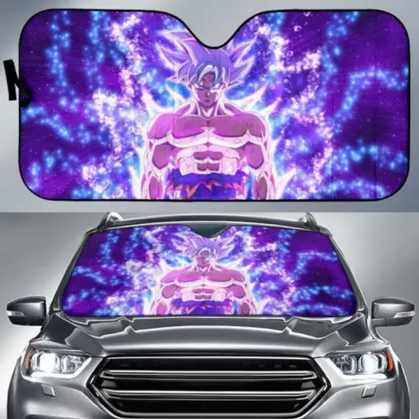 Goku Dragon Ball Super Auto Sun Shade, Cartoon Gift Idea