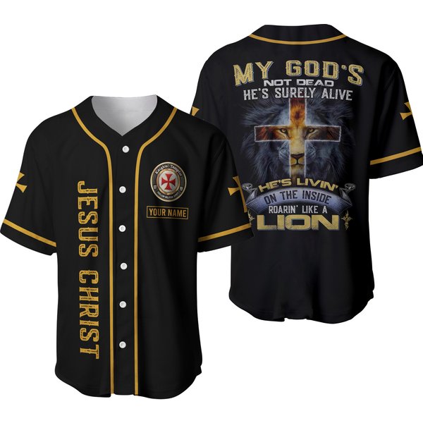 Personalized Jesus Christ Baseball Jersey-image