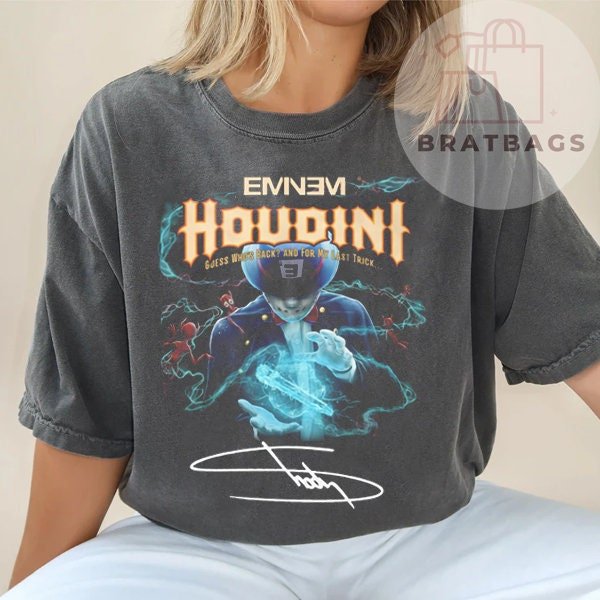 Eminem Houdini Guess Whos Back And For My Last Trick Shirt-image