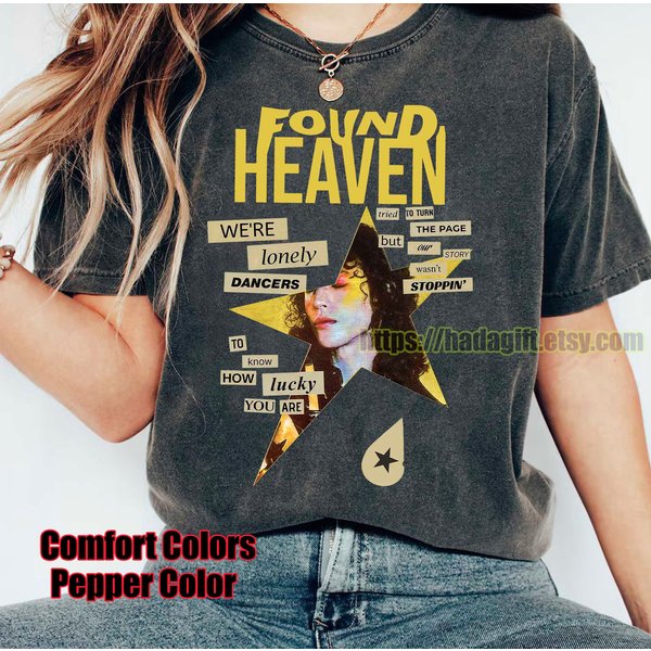 Conan Gray - Found Heaven On Tour 2024 Mineral Wash T-Shirt-image