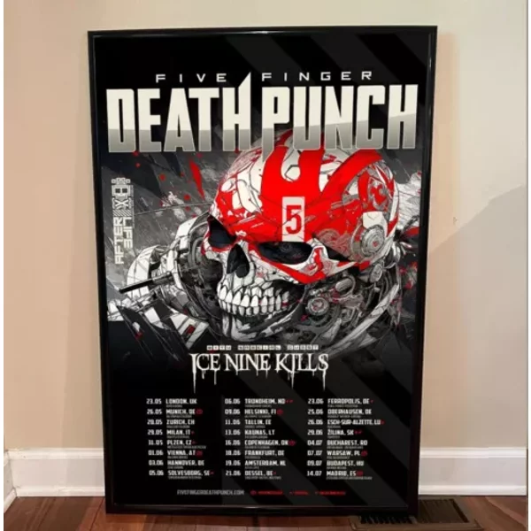 5Fdp Tour 2024 – Five Finger Death Punch 2024 Poster-image