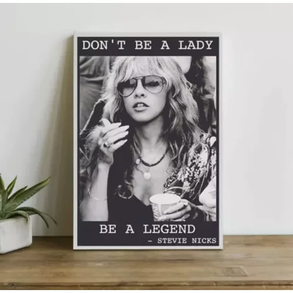 Stevie Nicks 2024 Tour Don’T Be A Lady Be A Legend Poster-image