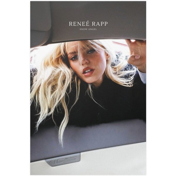 Rene Rapp Snow Angel Satin Poster-image