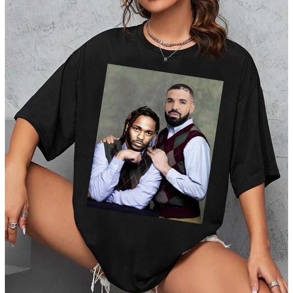 Kendrick Lamar Vs Drake Rap Funny Shirt, Kendrick Lamar Shirt, Funny Shirt-image