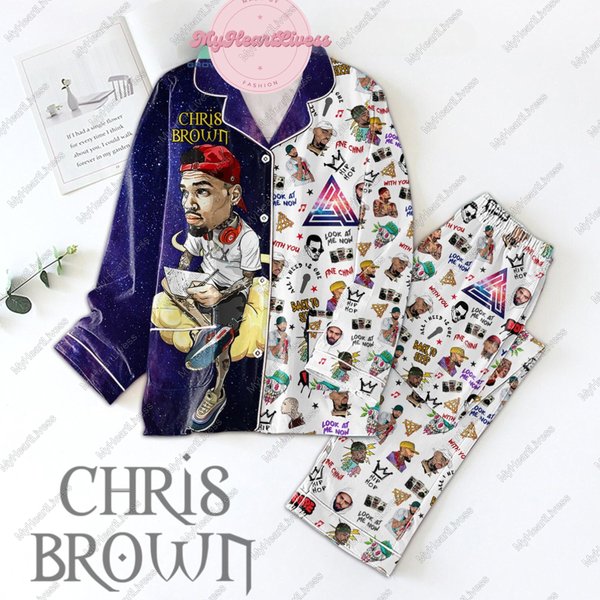Chris Brown Pajama Set-image