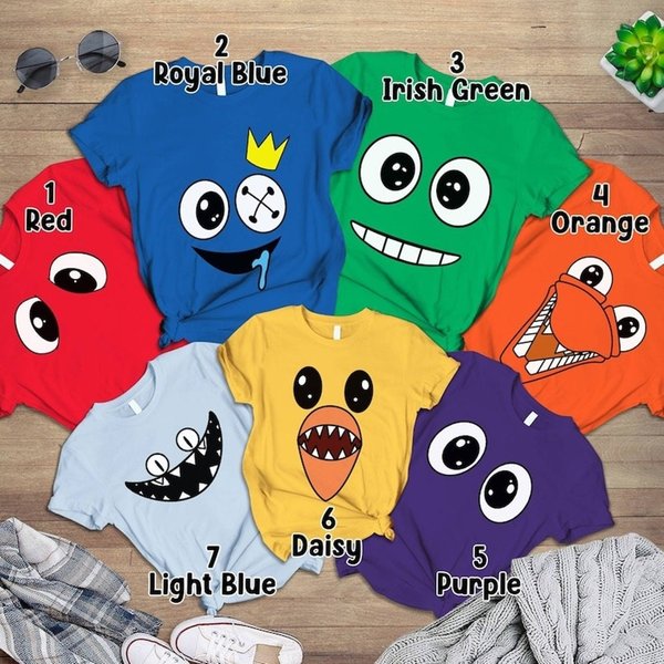 The Rainbow Friends Costume Halloween Shirt | The Rainbow Friends Cosplay Shirt-image