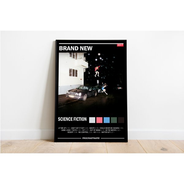 Brand New Poster | Science Fiction Album Cover-image
