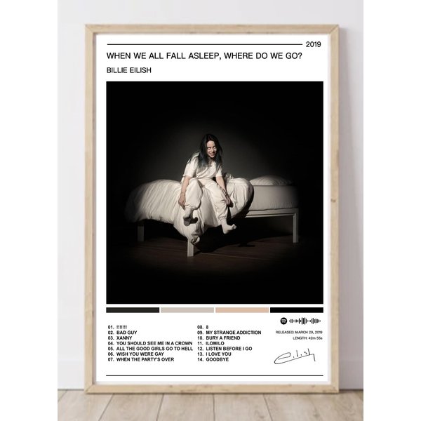 Billie Eilish | When We All Fall Asleep, Where Do We Go? Album Poster-image